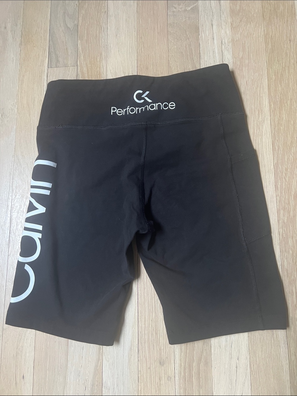 Calvin Klein Black CK Performance Women's Bike Shorts